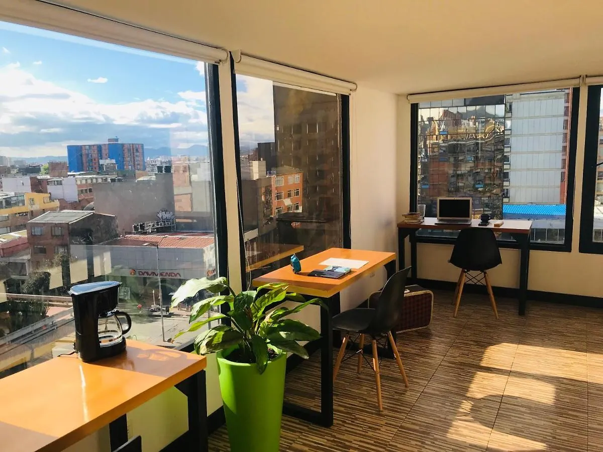 Hostal - Hotel - Apartaestudios Amoblados Chapinero Las Mandarinas - Coworking Bogota Hostel